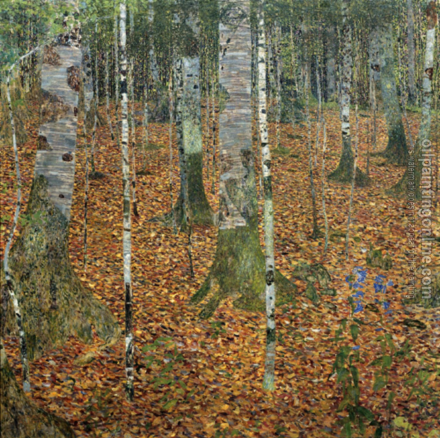 Klimt, Gustav - Birch Forest (Buchenwald)